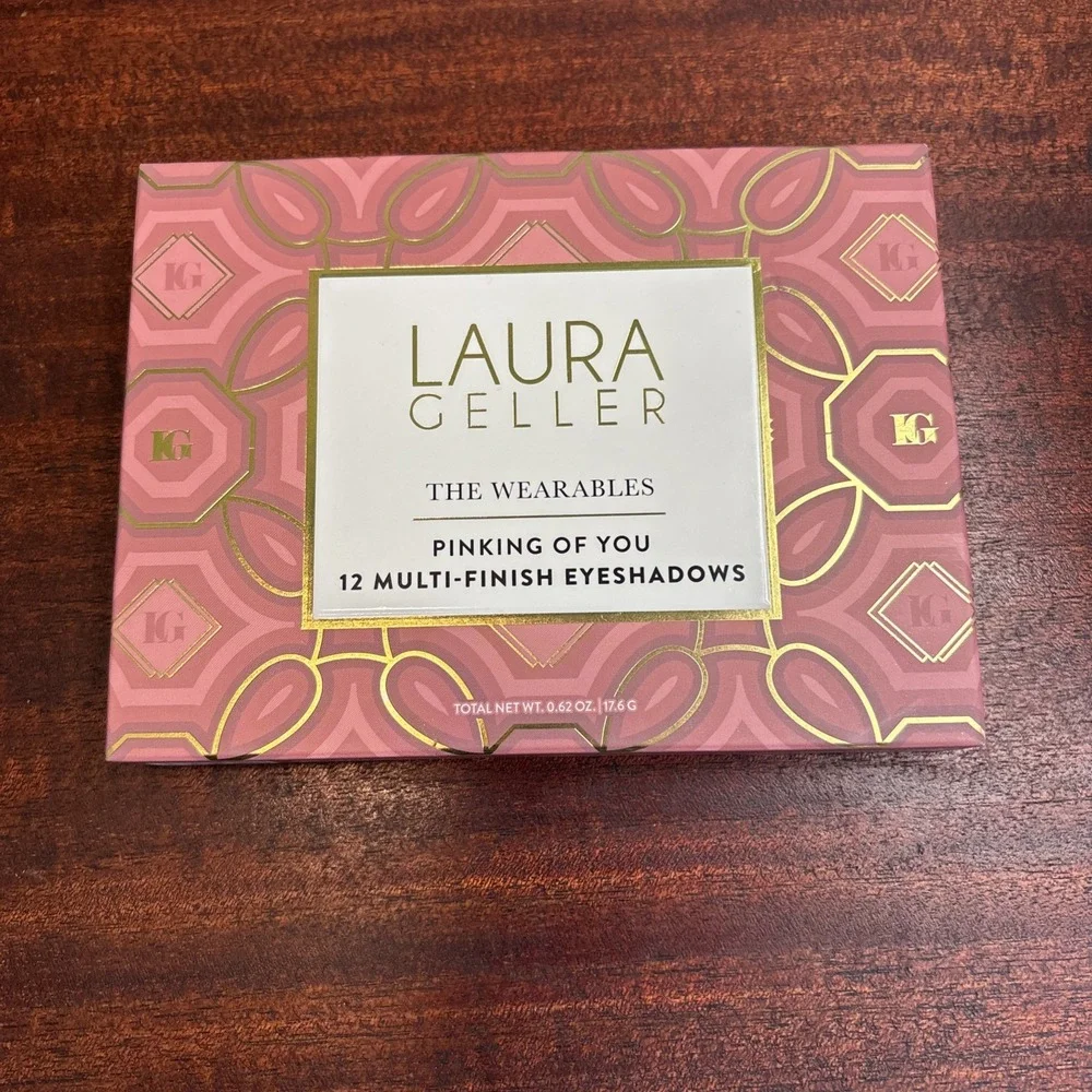 Laura Geller The Wearables Pinking Of You 12 Multi-Finish Eyeshadow‎ Palette NEW